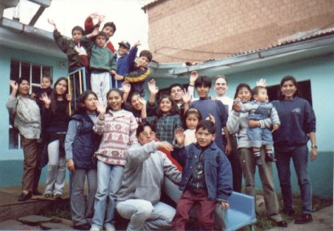 Inicio del primer grupo de discipulado con ni�os y adolescentes en Cusco.